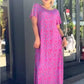 2025 Fashionable Plus-size Print Dress
