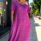 2025 Fashionable Plus-size Print Dress