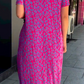 2025 Fashionable Plus-size Print Dress