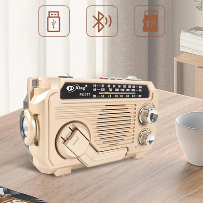 📢📢 Limited-Time 50% OFF !!! 📻 Multi-function Hand Crank Portable Radio with Flashlight