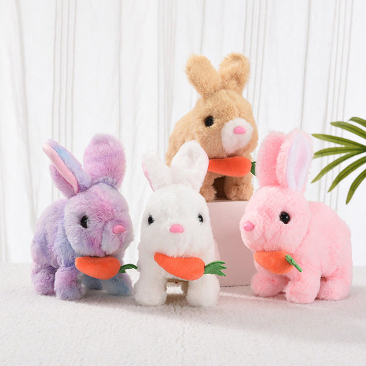 🎁Gift Idea 49% OFF🐇Interactive Plush Bunny Toy with Sound & Movement