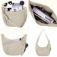 🔥BIG SALE💷Best Price🔥Women's Fashion Plain Color Nylon Crossbody Bag