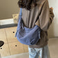🔥BIG SALE💷Best Price🔥Women's Fashion Plain Color Nylon Crossbody Bag