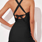 🌷Holiday Sale 49% Discount 👙Deep V Cross-Back Ruched Swimsuit