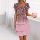 🎉Spring Hot Sale 49% OFF🔥Versatile Stylish Leopard Colorful Print Sequin Dress