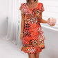 🎉Spring Hot Sale 49% OFF🔥Versatile Stylish Leopard Colorful Print Sequin Dress
