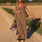 🌹Special Sales 3 Days To Go🌙Women's V-Neck Maxi Cami Dress👗