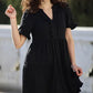 🔥2025 Summer New Arrival💗Women's Ruffle Trim V-Neck Tiered Dress