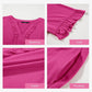 🔥2025 Summer New Arrival💗Women's Ruffle Trim V-Neck Tiered Dress