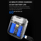 💥Portable Mini Electric Shaver for Men | USB‑C Rechargeable, Digital Power Display, Pocket Size Travel Shaver, Dual‑Blade Close Shave🧳
