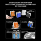 💥Portable Mini Electric Shaver for Men | USB‑C Rechargeable, Digital Power Display, Pocket Size Travel Shaver, Dual‑Blade Close Shave🧳