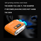 💥Portable Mini Electric Shaver for Men | USB‑C Rechargeable, Digital Power Display, Pocket Size Travel Shaver, Dual‑Blade Close Shave🧳