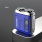 💥Portable Mini Electric Shaver for Men | USB‑C Rechargeable, Digital Power Display, Pocket Size Travel Shaver, Dual‑Blade Close Shave🧳