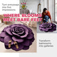 🌺Hot Sale 50% OFF💕Floral Plush & Diatomaceous Earth Floor Mat