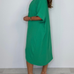 🌹Limited Sale 50% OFF💖Short Sleeve Maxi Dress With Knot Detail