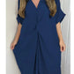 🌹Limited Sale 50% OFF💖Short Sleeve Maxi Dress With Knot Detail