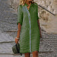 💖Last Day-50% OFF🔥Women’s Minimalist Breathable Button-up Dress