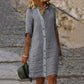 💖Last Day-50% OFF🔥Women’s Minimalist Breathable Button-up Dress