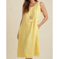 🌺Summer Hot Sale 50% OFF💐Women's Button Pocket Sleeveless Dress