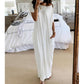 🔥Last Day 50% Discount💃Women's Summer Casual Loose Solid Color Short-Sleeve Long Dress