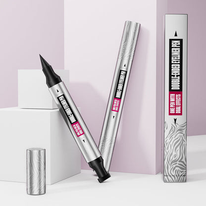 🎉 Last Day Promotion-49% OFF✨Eyeliner with wing stamp🔥Buy 1 Get 1 Free (2 Pcs)