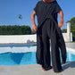 🌸Summer Hot Sale - 50% OFF🌷Solid Color Off-Shoulder Top & Pants Set