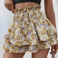 🎉 Last Day Promotion-50% OFF 💕Lightweight Slimming Floral Ruffle Tiered Skirt✨