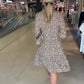 🌺Summer Hot Sale 50% OFF💜Women's Trendy Leopard Print V-Neck Loose Fit Dress