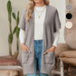 ⏰🍂Early Autumn Sales 50% OFF🔥Women's Short Sleeve Pleated Lightweight Open Front Cardigan