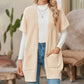 ⏰🍂Early Autumn Sales 50% OFF🔥Women's Short Sleeve Pleated Lightweight Open Front Cardigan
