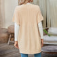 ⏰🍂Early Autumn Sales 50% OFF🔥Women's Short Sleeve Pleated Lightweight Open Front Cardigan