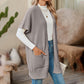 ⏰🍂Early Autumn Sales 50% OFF🔥Women's Short Sleeve Pleated Lightweight Open Front Cardigan