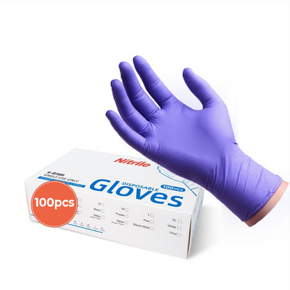 🔥Hot Sale 50% OFF⏳100PCS Food-Grade Disposable Nitrile Gloves