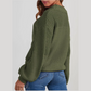 🎉Autumn Hot Sale 50% OFF🔥Women's Casual Long Sleeve Loose Crewneck Knit Solid Sweaters