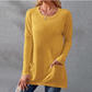 ⏰Early Autumn Sales 50% OFF🍂Women Casual Long Sleeve T-Shirt with Round Neck Pocket