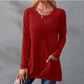 ⏰Early Autumn Sales 50% OFF🍂Women Casual Long Sleeve T-Shirt with Round Neck Pocket