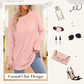 🍂🎉Autumn Hot Sale 49% OFF🔥Women's Casual Long Sleeve Round Neck Top✈️Buy 2 Free Shipping