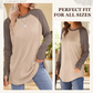 🍂🎉Autumn Hot Sale 49% OFF🔥Women's Casual Long Sleeve Round Neck Top✈️Buy 2 Free Shipping