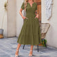 🍂Final Reductions – Lowest Price of the Year! ⬇️WOMENS SUMMER LIGHTWEIGHT SHORT SLEEVE MIDI MAXI DRESSES(BUY 2 FREE SHIPPING)
