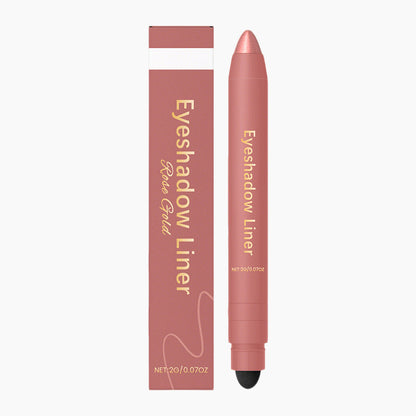 🎁✨Hot sale🔥2-In-1 Eyeshadow Liner with Blending Brush
