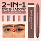 🎁✨Hot sale🔥2-In-1 Eyeshadow Liner with Blending Brush