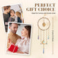 Iridescent Glass Chip Ring Wind Chime