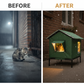 🐱 LIMITED‑TIME 50% OFF! 🏡 All‑Weather Elevated Outdoor Cat House – Waterproof Oxford, Thermal Foil Lining & Elevated Stand 🐾