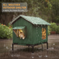 🐱 LIMITED‑TIME 50% OFF! 🏡 All‑Weather Elevated Outdoor Cat House – Waterproof Oxford, Thermal Foil Lining & Elevated Stand 🐾