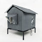 🐱 LIMITED‑TIME 50% OFF! 🏡 All‑Weather Elevated Outdoor Cat House – Waterproof Oxford, Thermal Foil Lining & Elevated Stand 🐾
