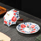 🔥Limited-Time 60% OFF! 🎁Umbrella-Shaped Ceramic Tea Strainer Set | A Whimsical Gift For Tea Lovers! 💝🍵