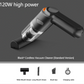 ⏳LAST DAY SALE 50% OFF !!📢 ⏰ Cordless Car Vacuum – 10000Pa Suction & 4000mAh Battery 🚗