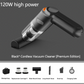 ⏳LAST DAY SALE 50% OFF !!📢 ⏰ Cordless Car Vacuum – 10000Pa Suction & 4000mAh Battery 🚗