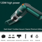 ⏳LAST DAY SALE 50% OFF !!📢 ⏰ Cordless Car Vacuum – 10000Pa Suction & 4000mAh Battery 🚗