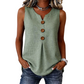 👚❄️Summer Cool-Down Deal 60% OFF!!❄️Women's V-Neck Sleeveless Cotton Linen Vest